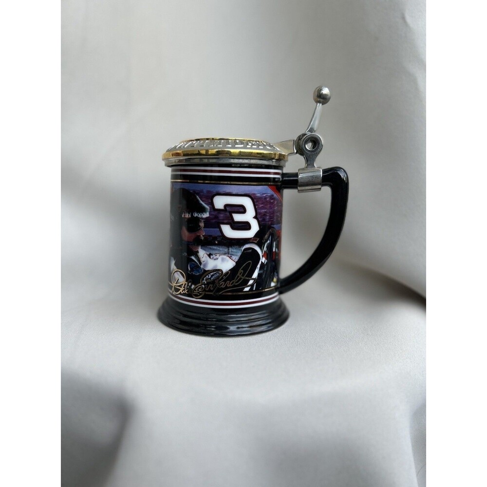 Dale Earnhardt #3 The Franklin Mint Eyes on the Prize Collector Tankard MUG